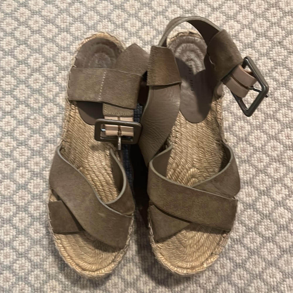 Celine Criss-Cross Platform Sandals - Picture 4 of 5
